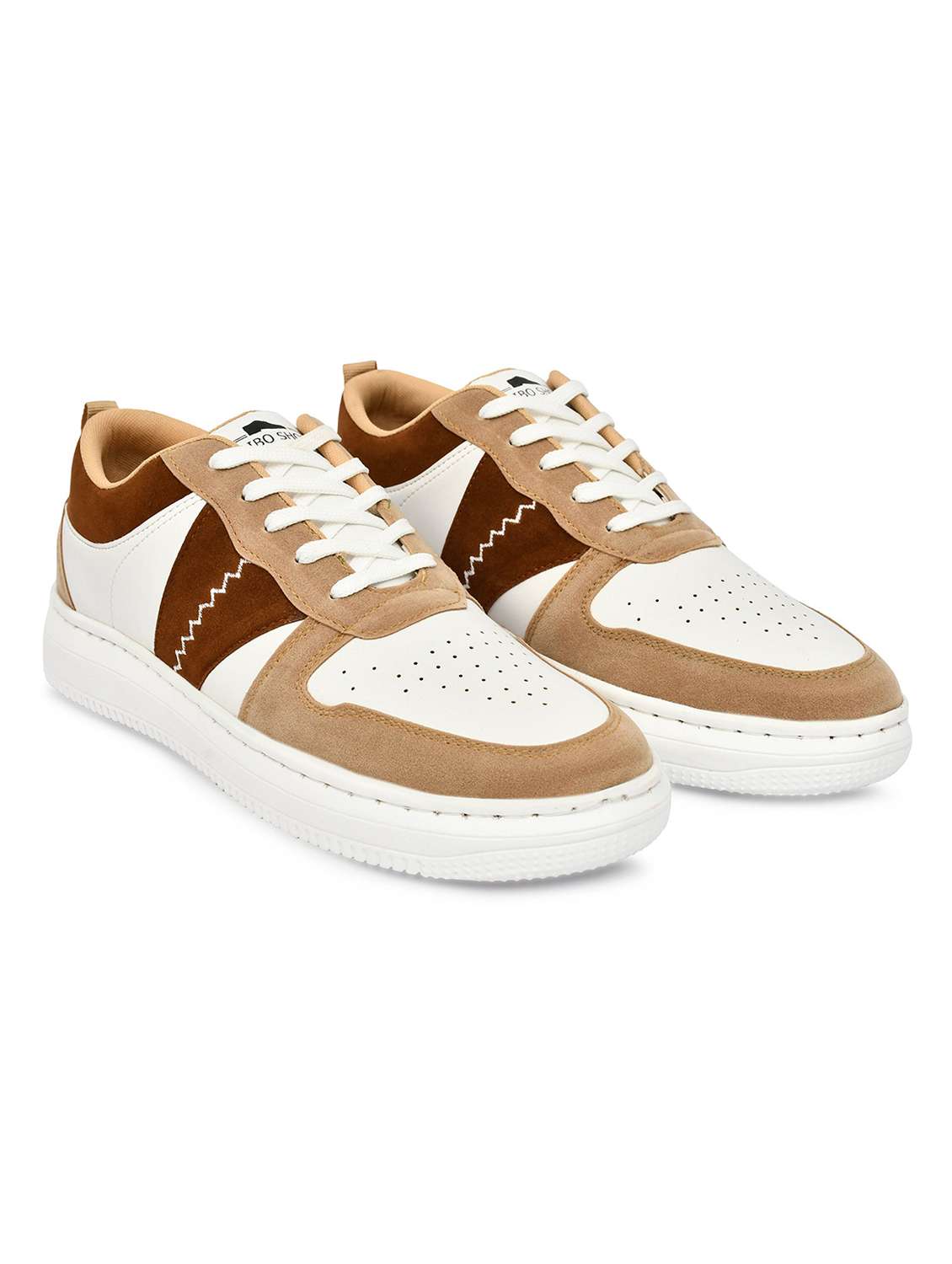 men color block lace up sneaker - 22602867 -  Standard Image - 1