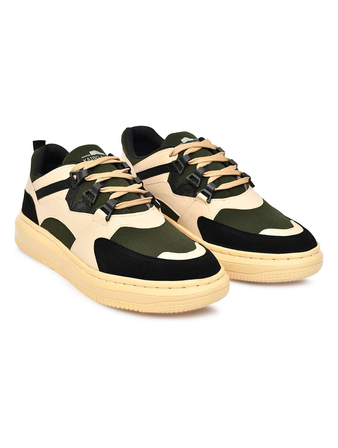 men color block lace up sneaker - 22602872 -  Standard Image - 1