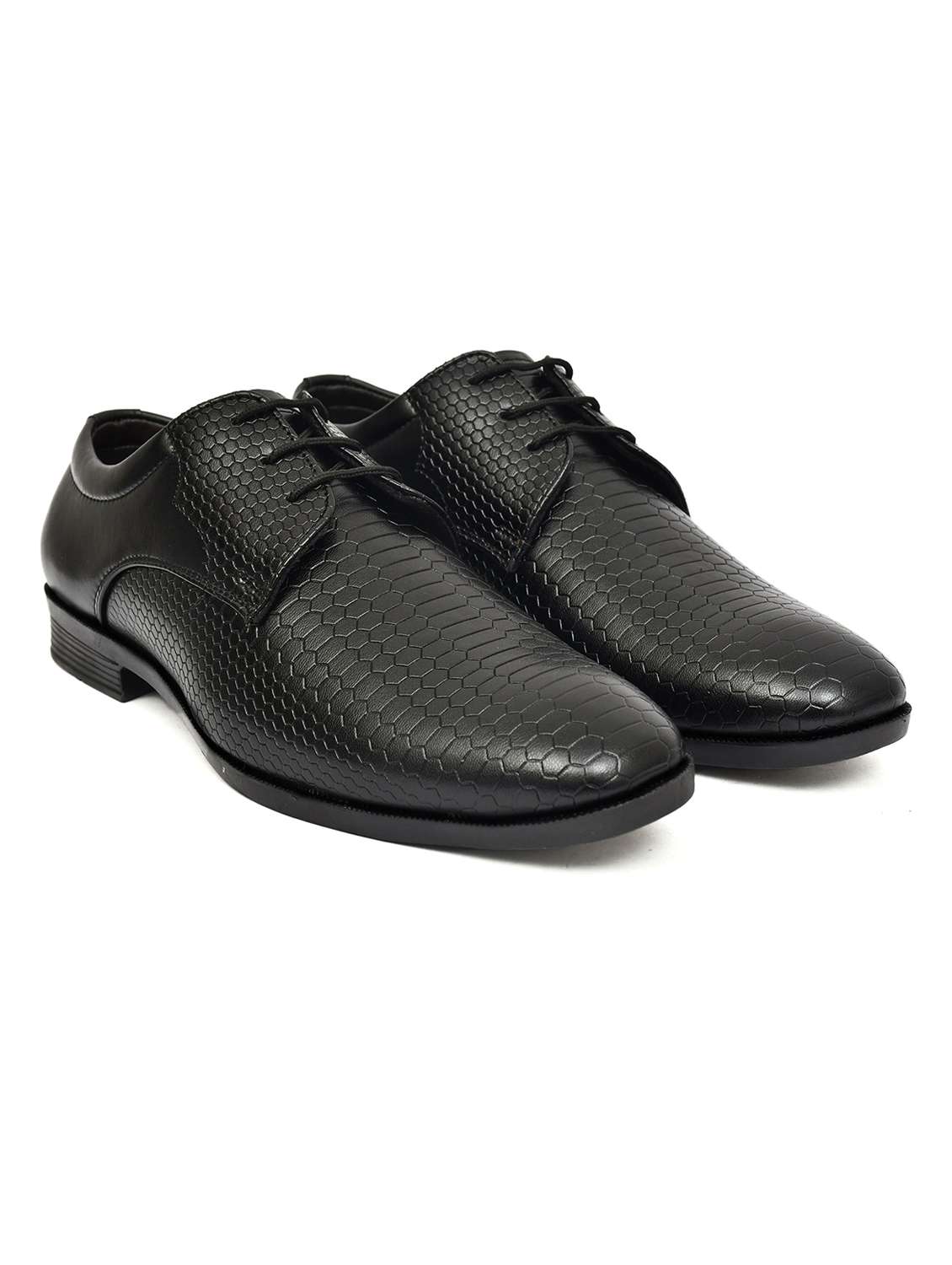 men black lace-up derby - 22602876 -  Standard Image - 1