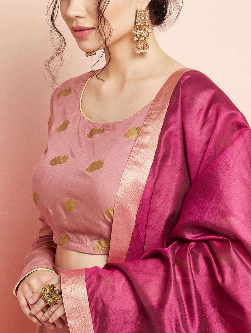 women printed long sleeves lehenga choli set - 22603121 -  Standard Image - 1