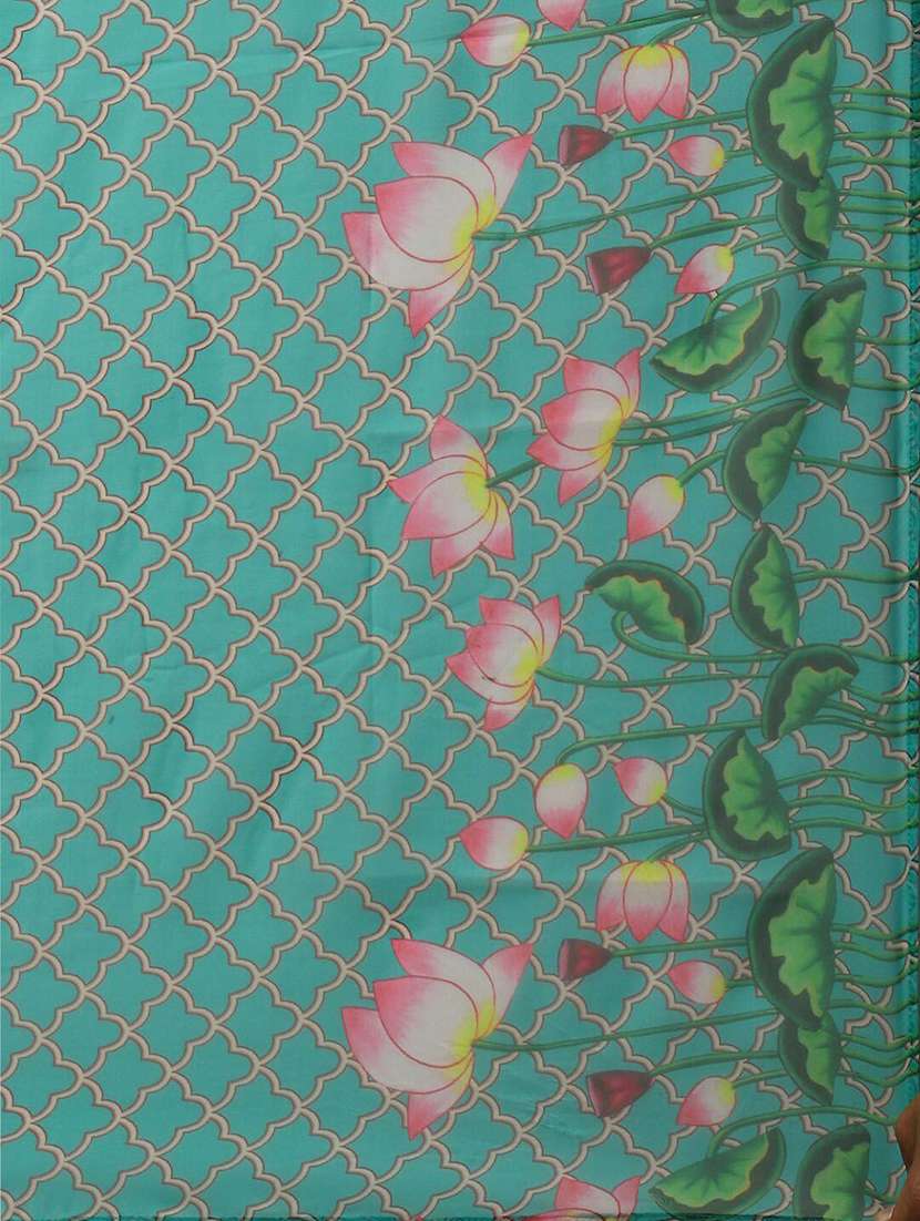 women printed three quarter sleeves kurta pant set with dupatta - 22603627 -  Standard Image - 4