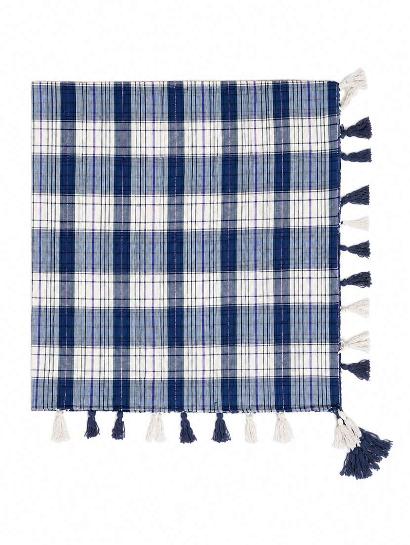 women pack of 5 checkered scarves - 22604031 -  Standard Image - 4