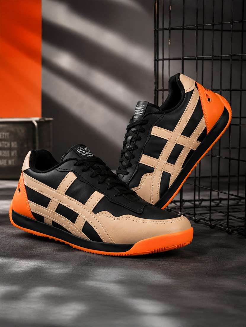 men colourblocked lace up sneaker - 22604298 -  Standard Image - 1