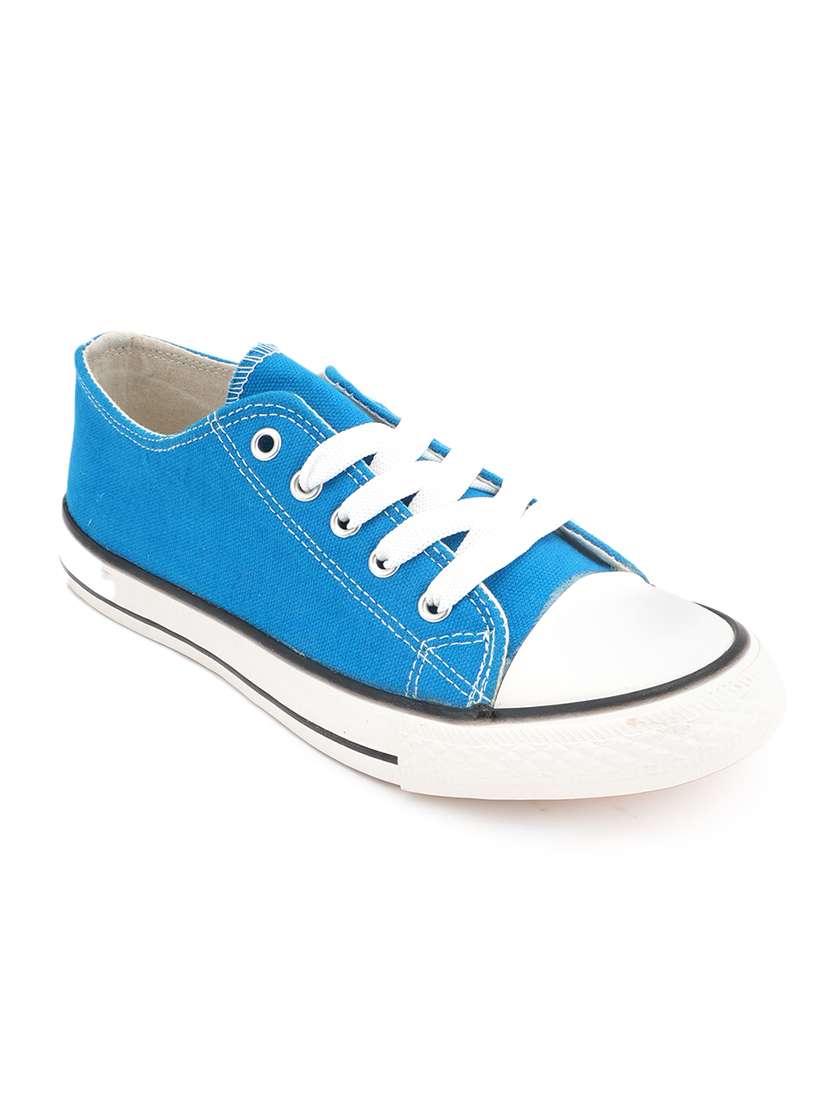 Men Solid Lace Up Sneaker - 22604561 -  Standard Image - 1