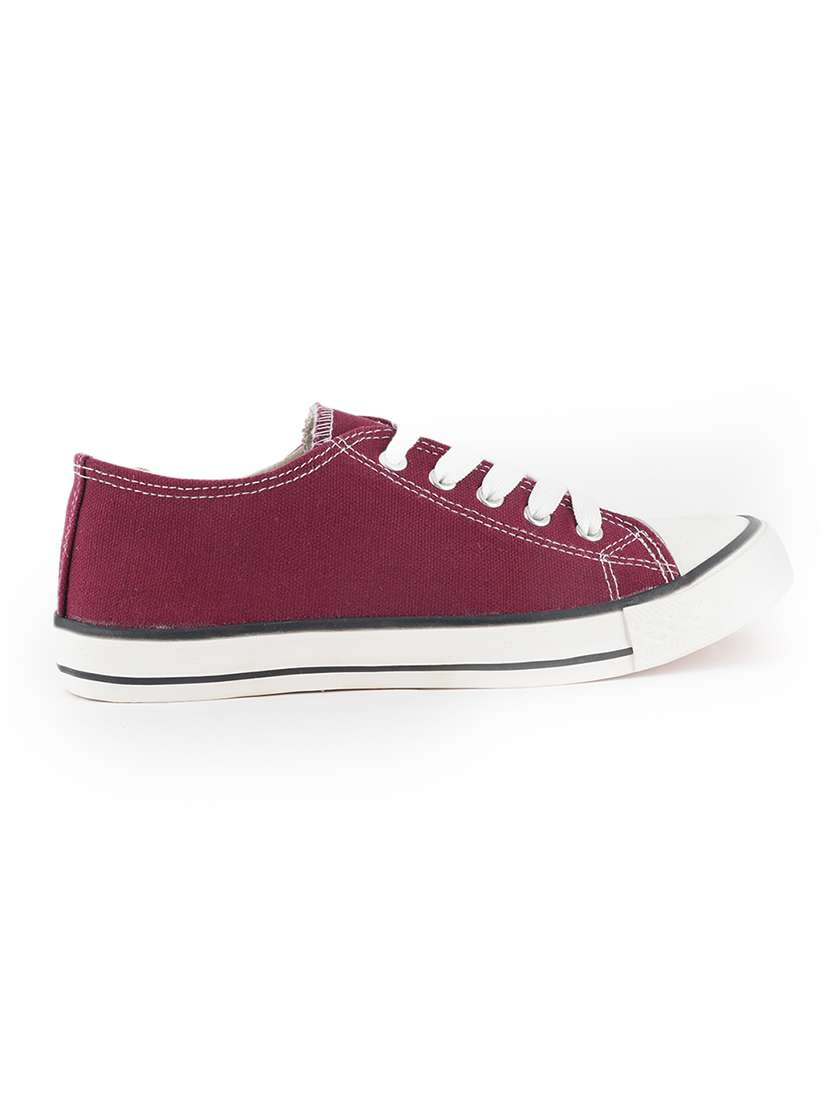 men solid lace up sneaker - 22604562 -  Standard Image - 1
