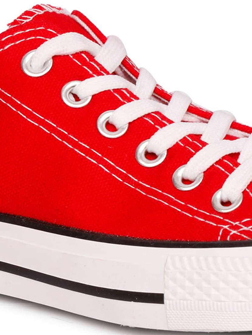 men solid lace up sneaker - 22604563 -  Standard Image - 4