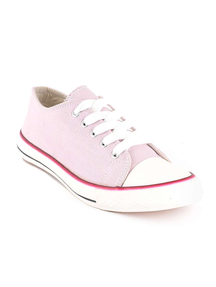 men solid lace up sneaker - 22604565 -  Standard Image - 1