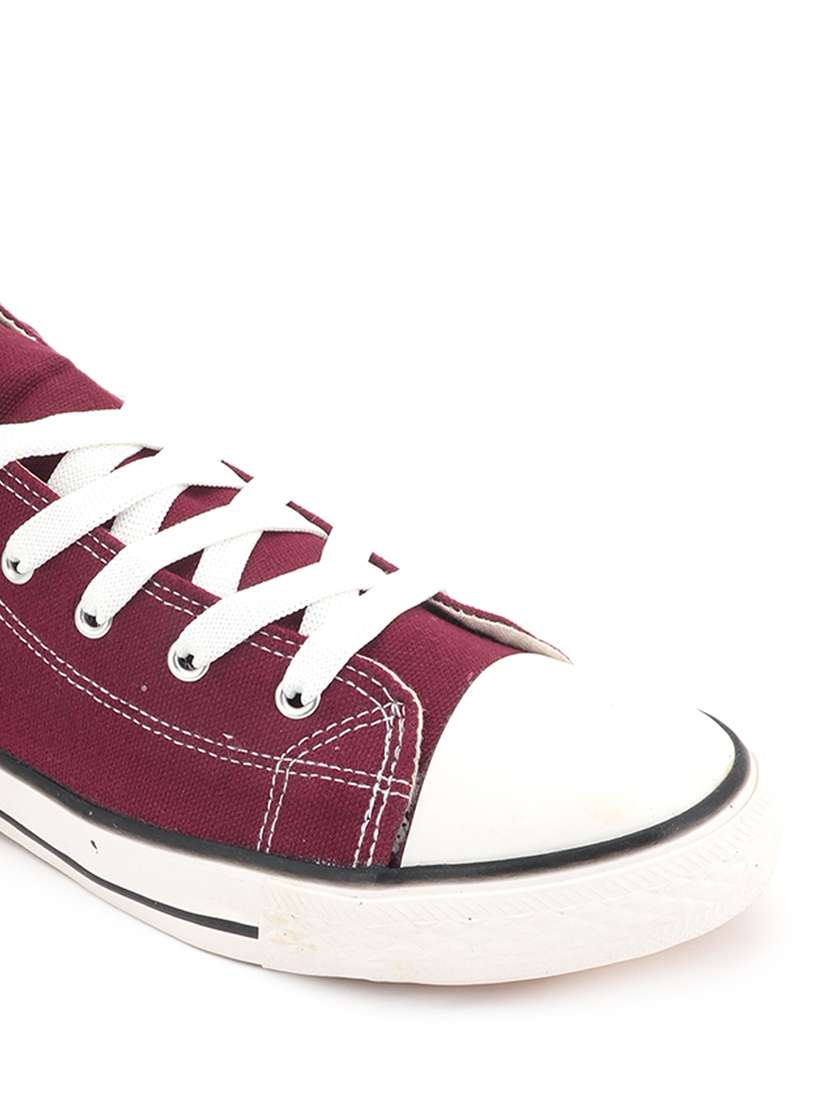 men solid lace up sneaker - 22604567 -  Standard Image - 4