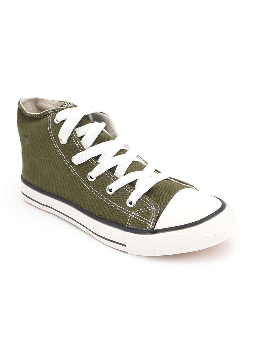 men solid lace up sneaker - 22604568 -  Standard Image - 1