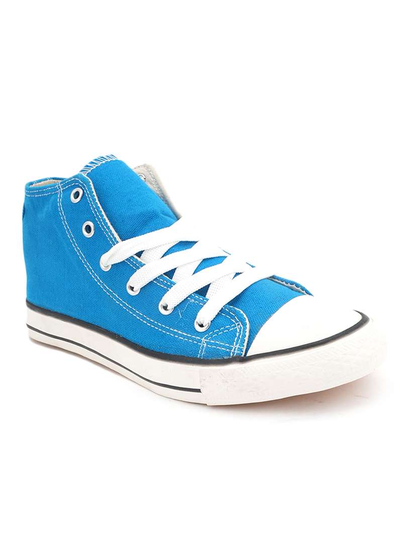 men solid lace up sneaker - 22604569 -  Standard Image - 1