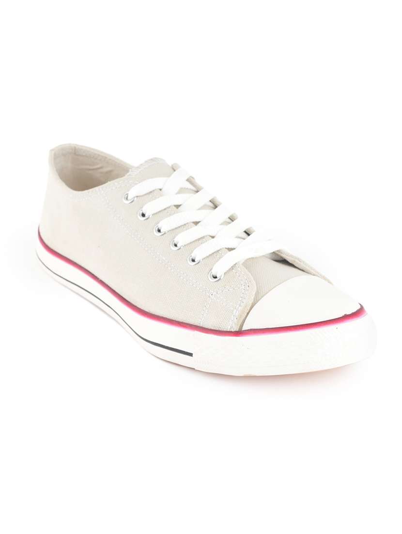 men solid lace up sneaker - 22604571 -  Standard Image - 1