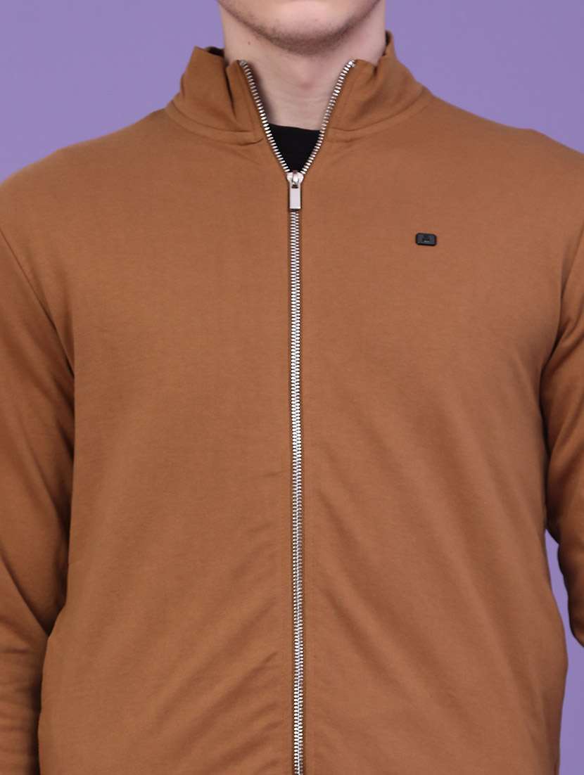 Men Solid Long Sleeves Casual Jacket - 22607302 -  Standard Image - 4