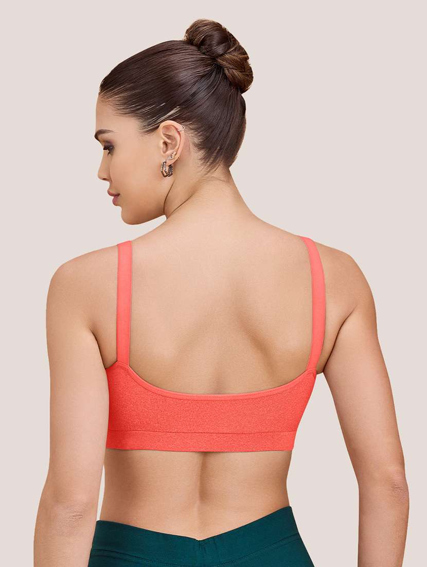 women pack of 3 solid full coverage sports bra - 22608458 -  Standard Image - 4