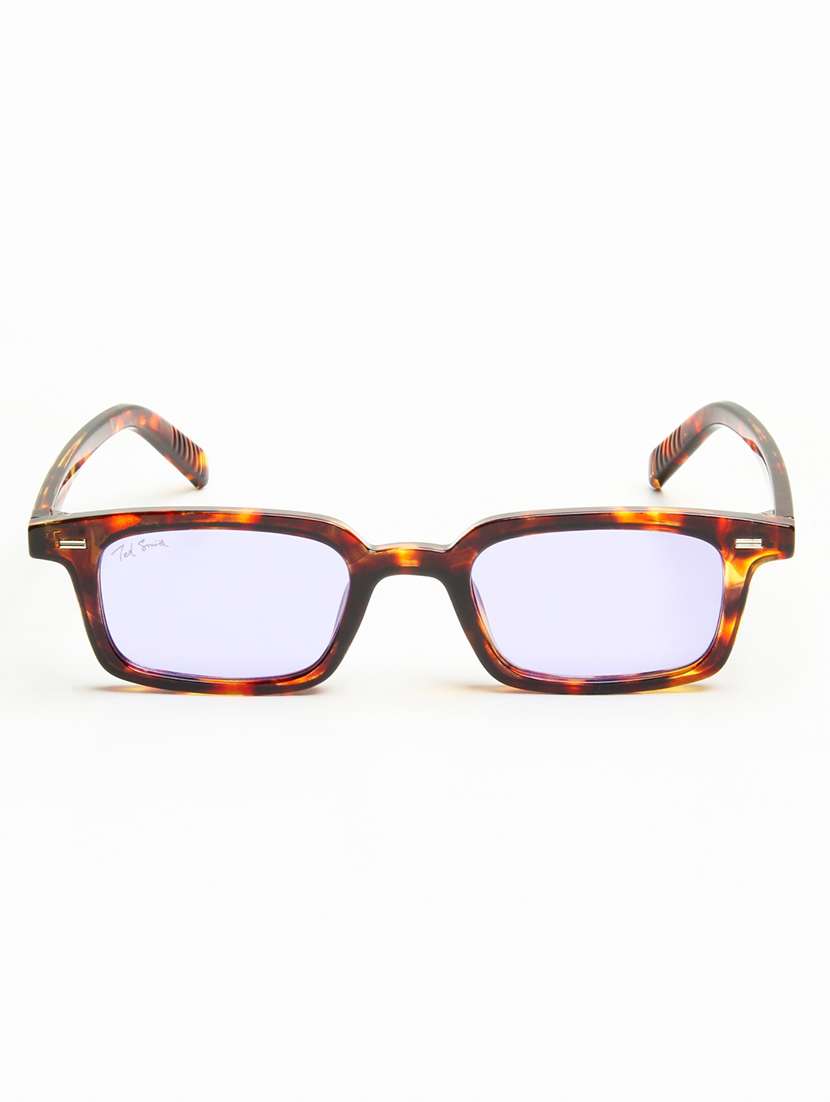 ted smith unisex brown premium italian acetate sunglasses with polarized lenses. - 22608805 -  Standard Image - 1