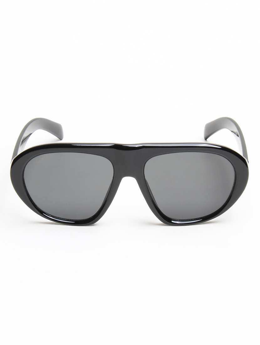 ted smith unisex brown premium italian acetate sunglasses with polarized lenses. - 22608806 -  Standard Image - 1