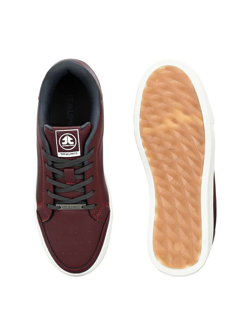 women solid lace up sneaker - 22608819 -  Standard Image - 6