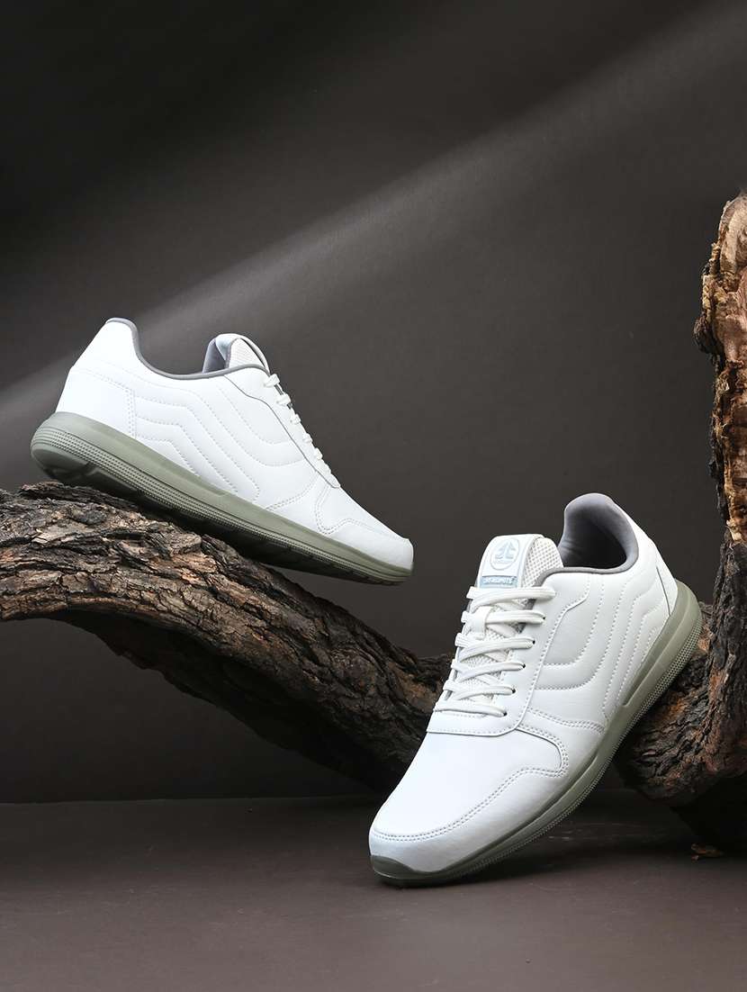 Men Textured Lace Up Sneaker - 22608849 -  Standard Image - 1