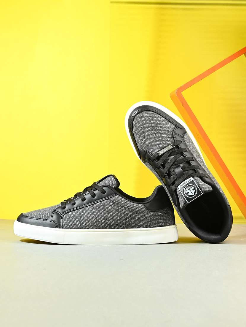 men self design lace up sneaker - 22608862 -  Standard Image - 1