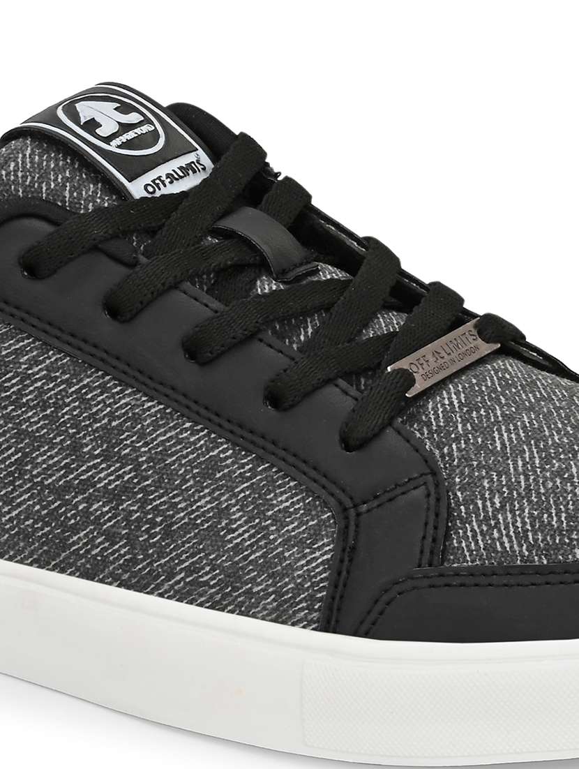men self design lace up sneaker - 22608862 -  Standard Image - 6