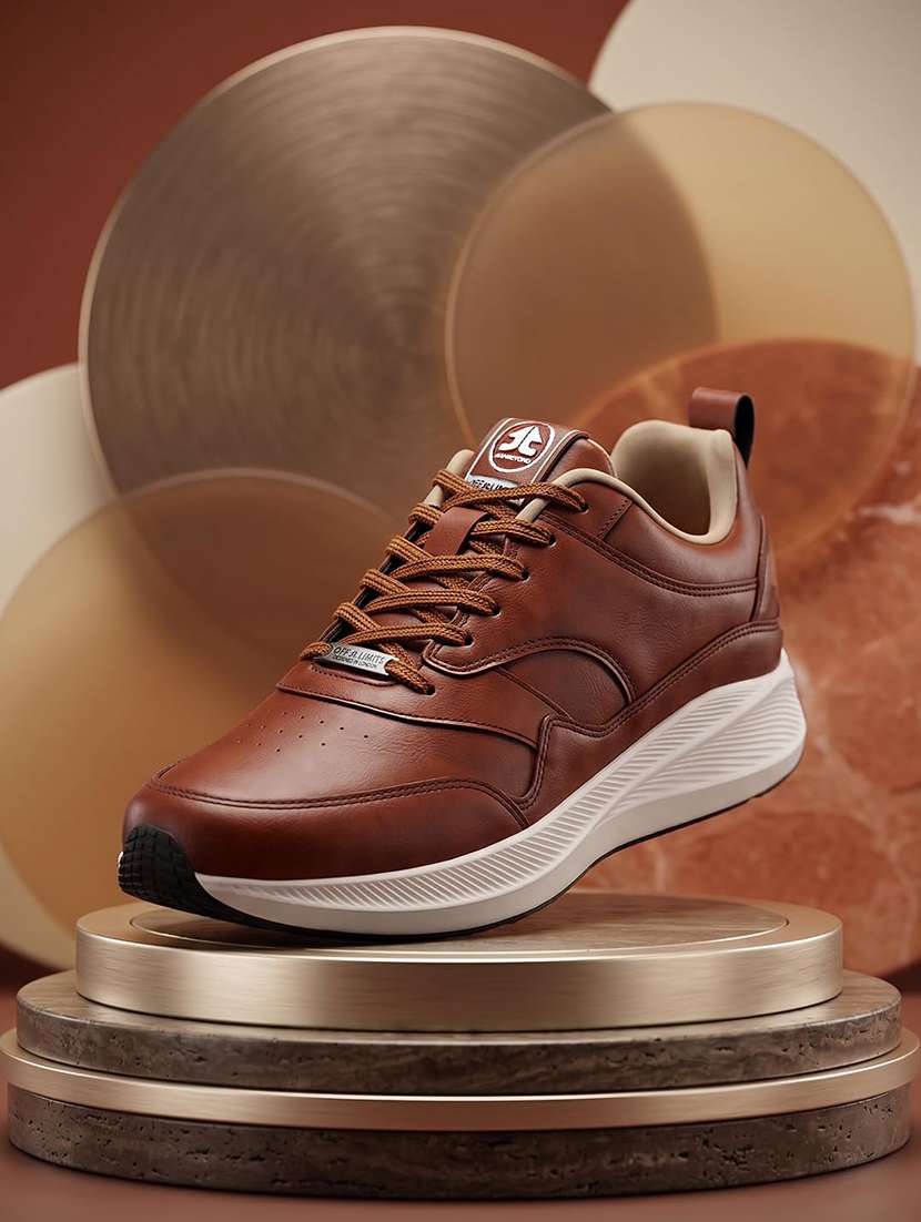 Me Textured Lace Up Casual Shoes - 22608873 -  Standard Image - 1