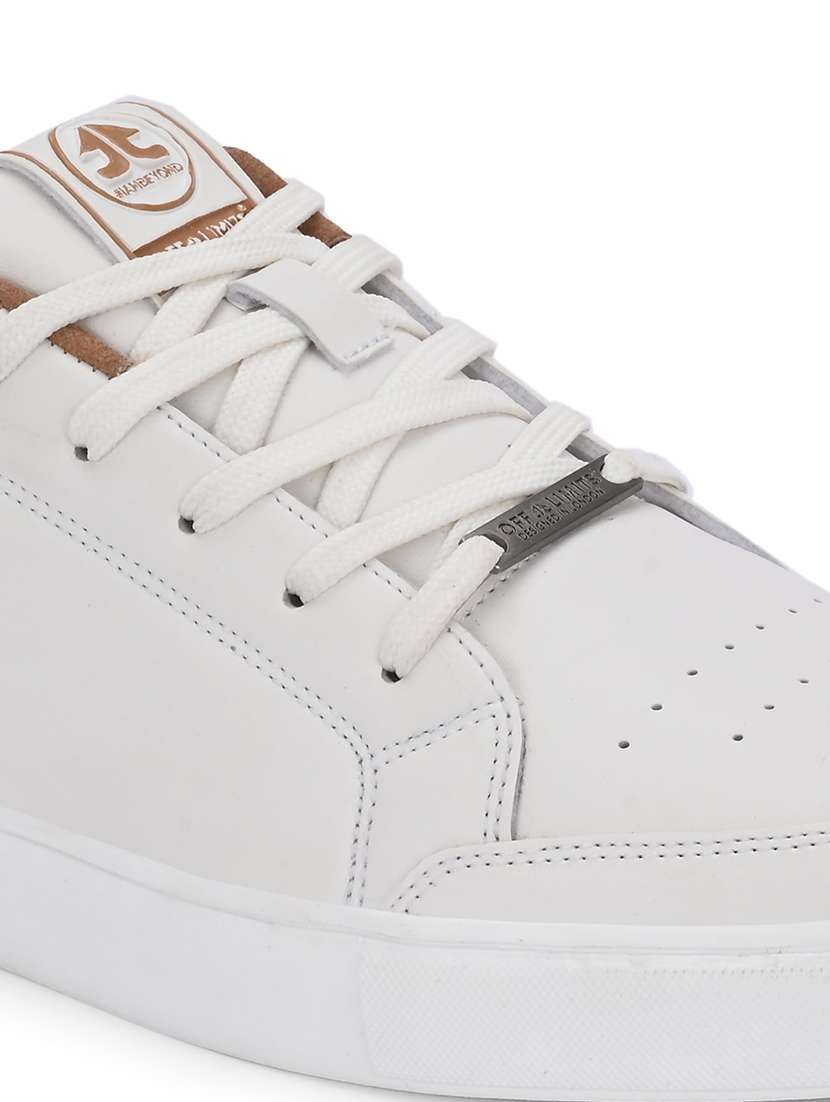 Men Solid Lace Up Sneaker - 22608909 -  Standard Image - 4