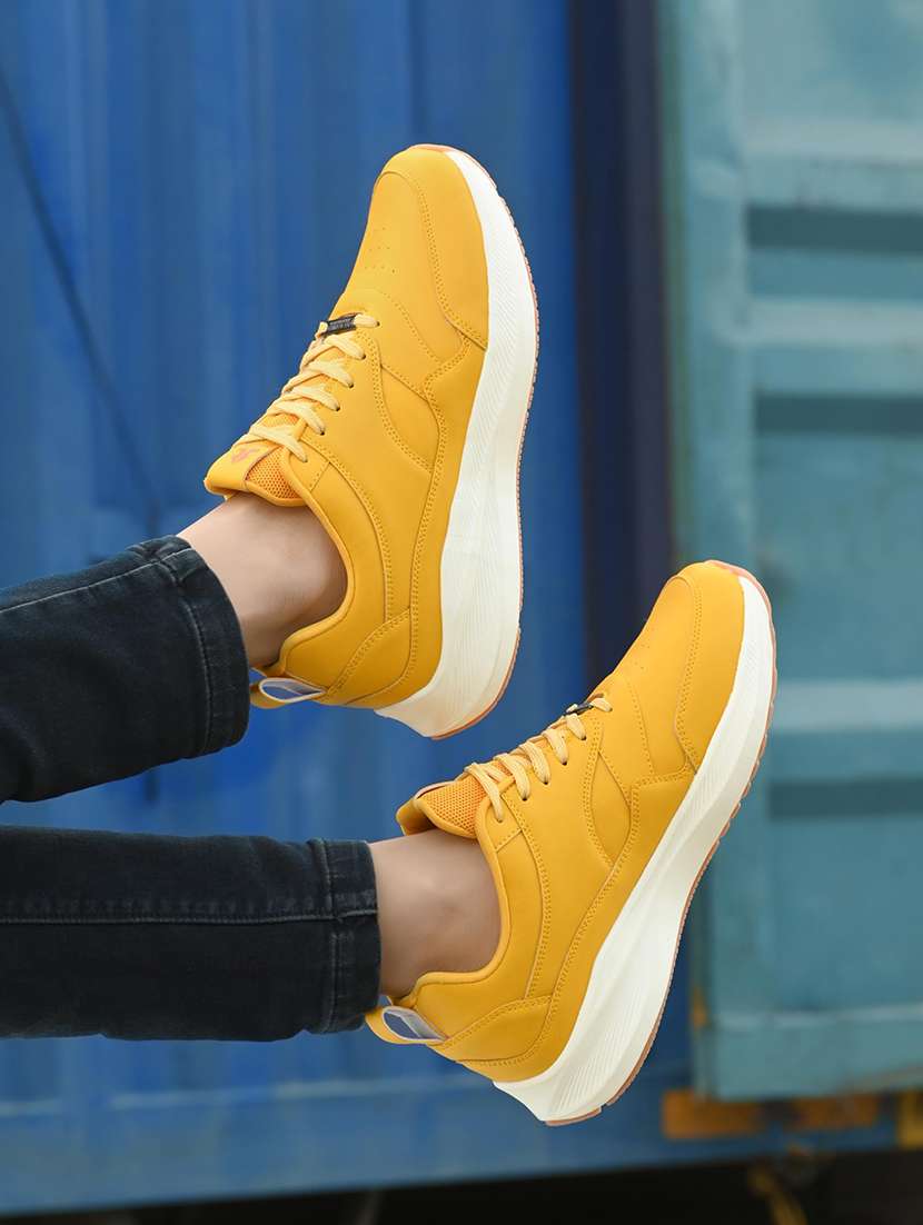 men textured lace up casual shoes - 22608911 -  Standard Image - 1