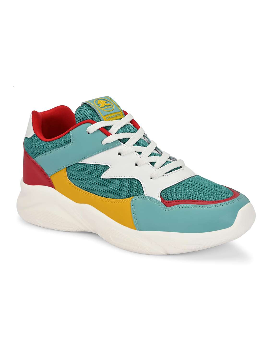 men colourblocked lace up sneaker - 22608932 -  Standard Image - 1