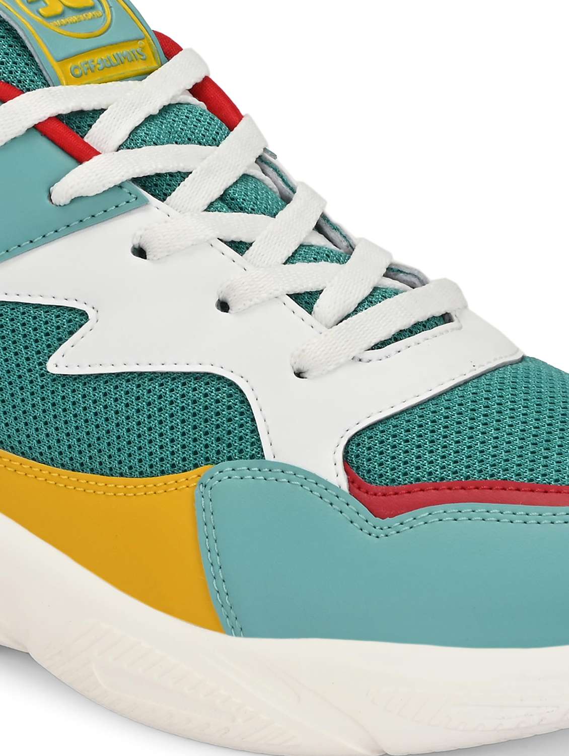 men colourblocked lace up sneaker - 22608932 -  Standard Image - 4