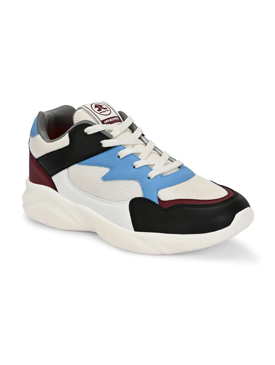 men colourblocked lace up sneaker - 22608974 -  Standard Image - 1