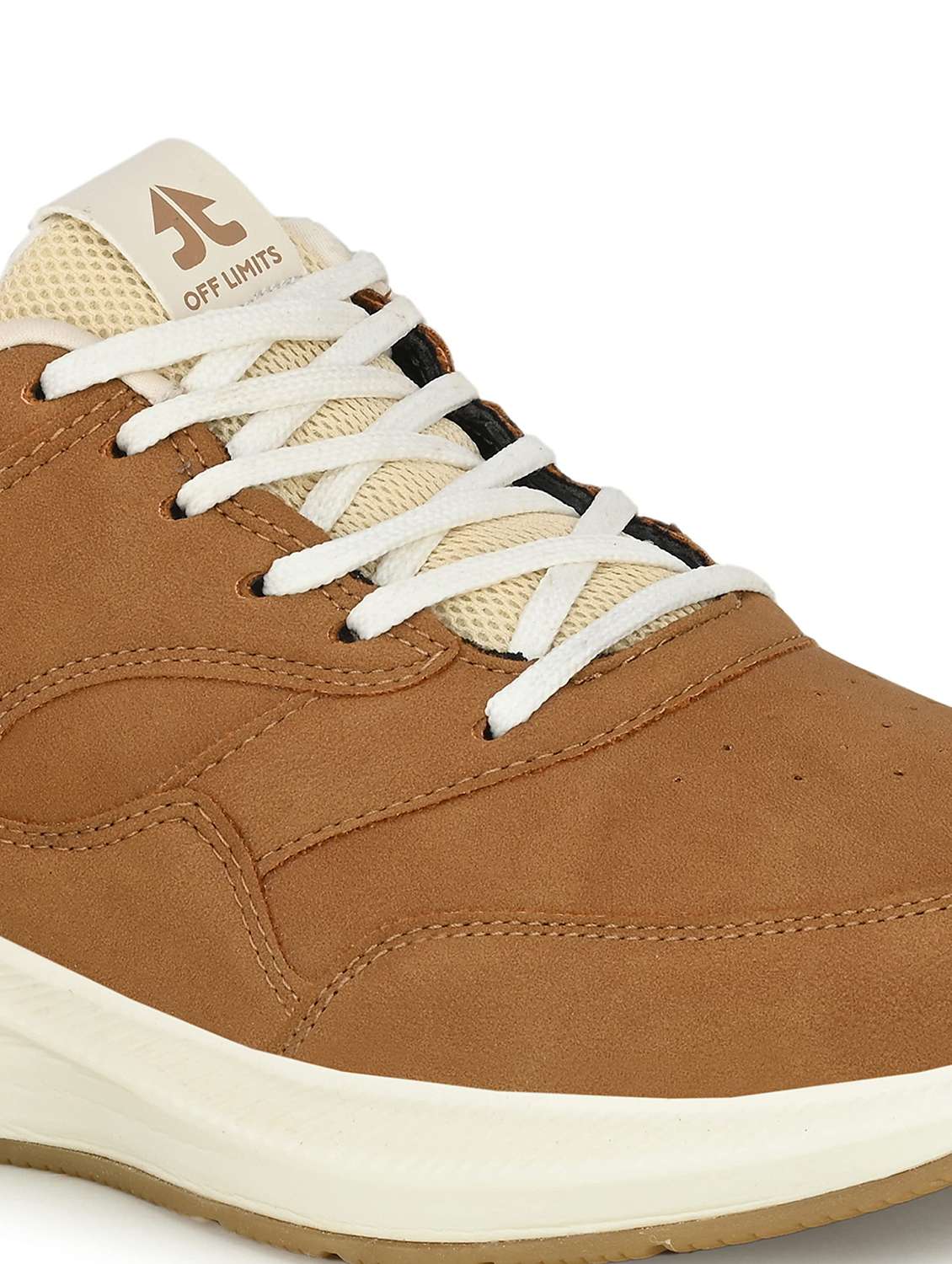 men solid lace up casual shoes - 22608980 -  Standard Image - 4
