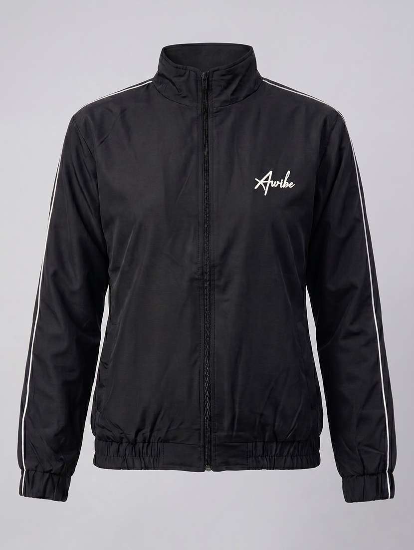 women tapered long sleeves windcheater jacket - 22609568 -  Standard Image - 4