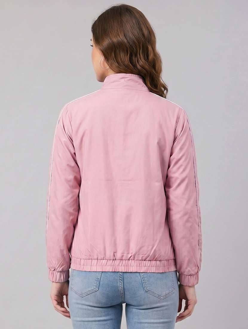 women tapered long sleeves windcheater jacket - 22609573 -  Standard Image - 1