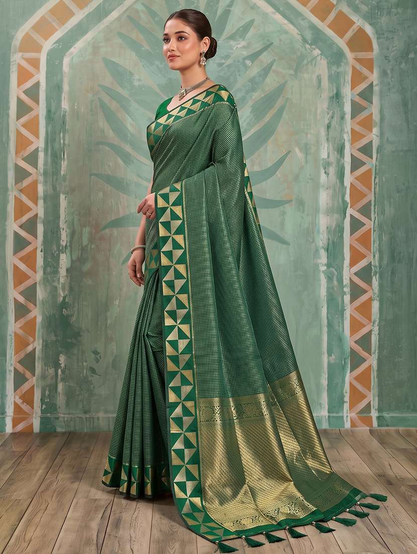 women self design banarasi saree with blouse - 22610265 -  Standard Image - 1