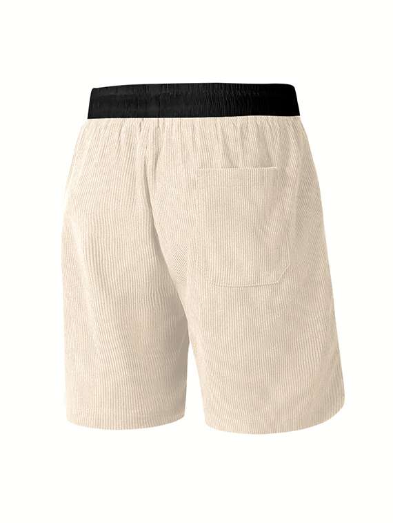 Men Color Block Mid Rise Regular Fit Sport Shorts - 22610777 -  Standard Image - 4