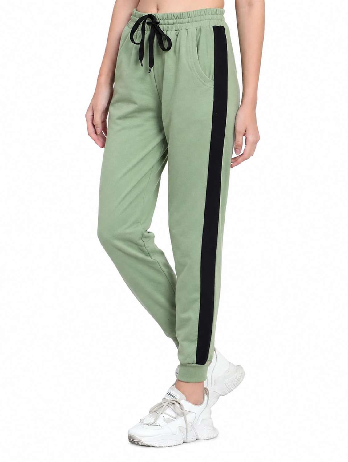 women tapered mid rise regular fit jogger - 22615014 -  Standard Image - 1