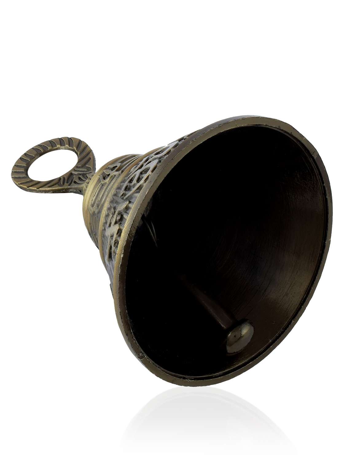 big bronze hindu bell with puja room - 22615060 -  Standard Image - 4
