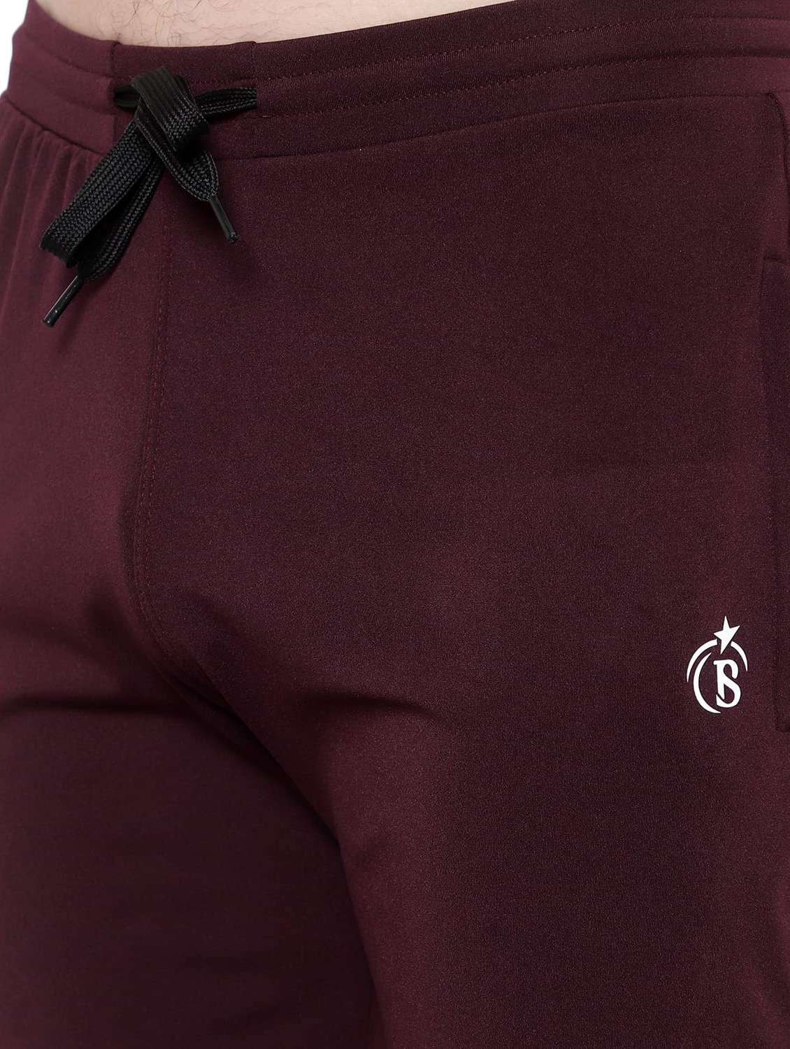 men solid mid rise regular fit jogger - 22615231 -  Standard Image - 1