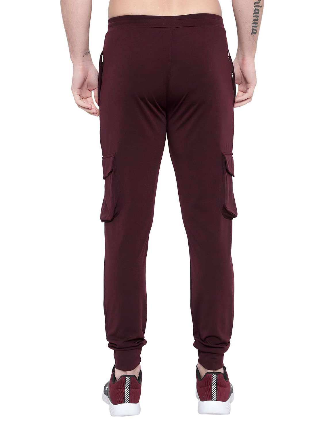 Men Solid Mid Rise Regular Fit Jogger - 22615232 -  Standard Image - 4