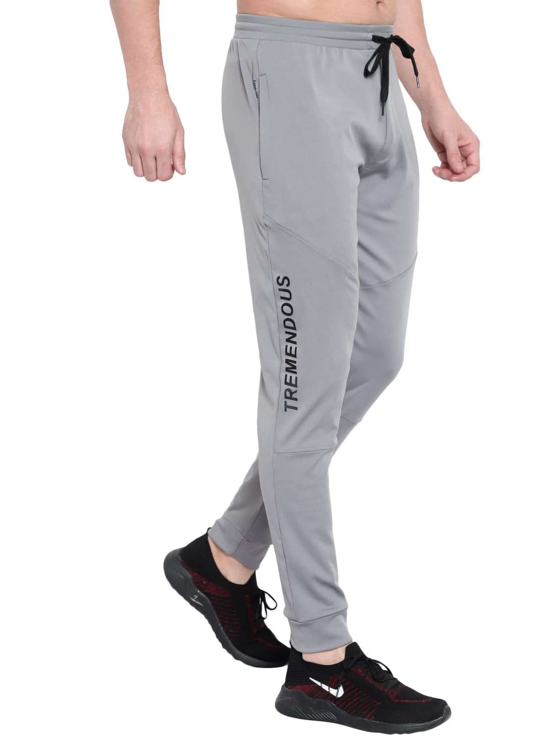 men typographic mid rise jogger - 22615283 -  Standard Image - 1