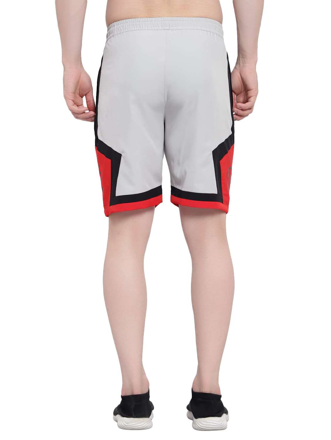 Men Colourblocked Mid Rise Regular Fit Shorts - 22615314 -  Standard Image - 4