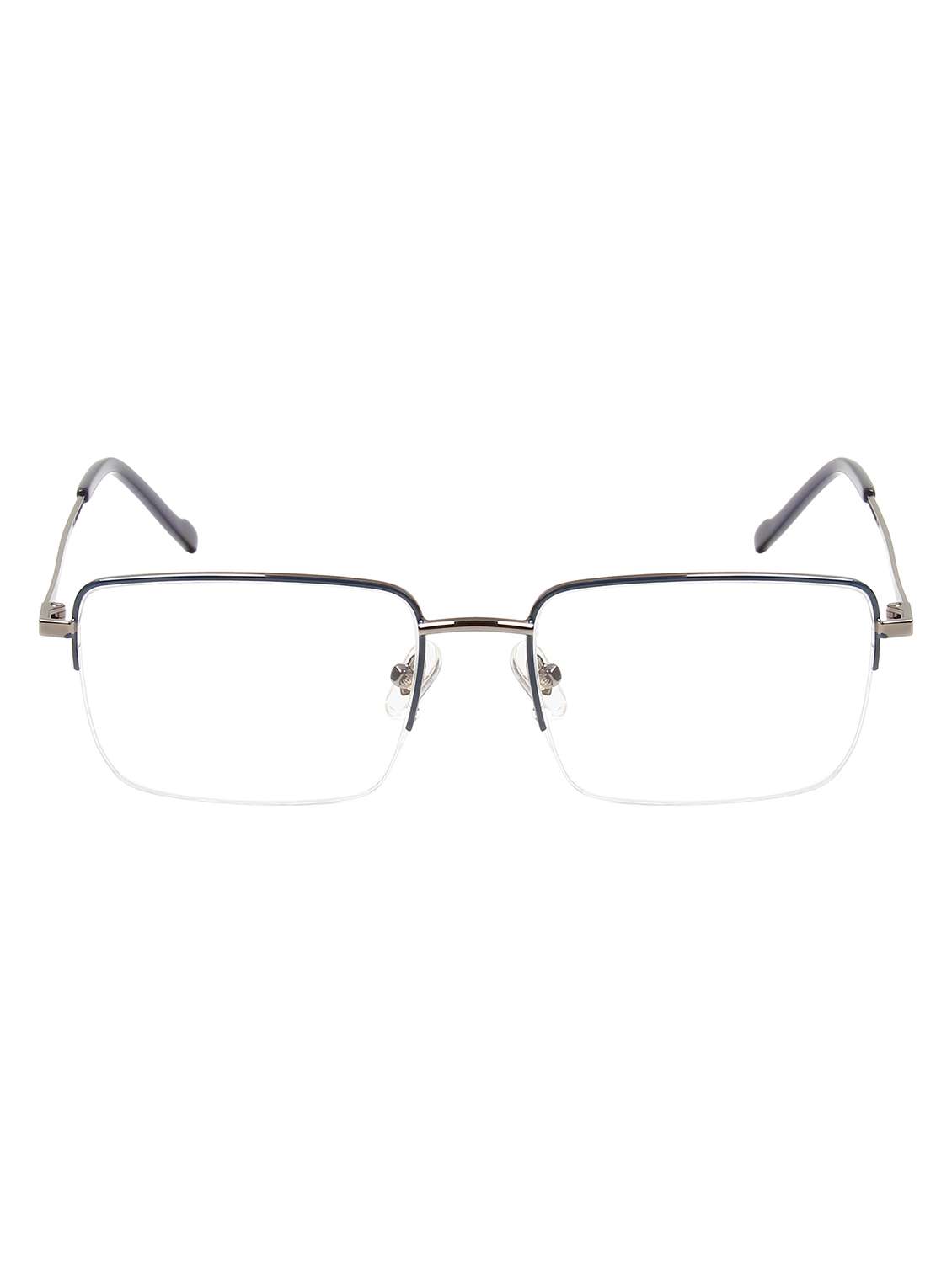 ted smith unisex blue half rim rectangle frame - 22615438 -  Standard Image - 1