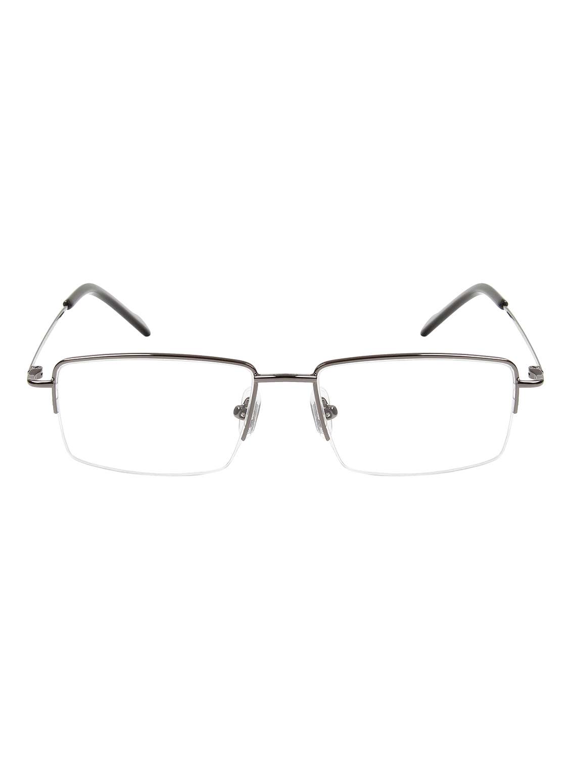 ted smith unisex grey half rim rectangle frame - 22615447 -  Standard Image - 1