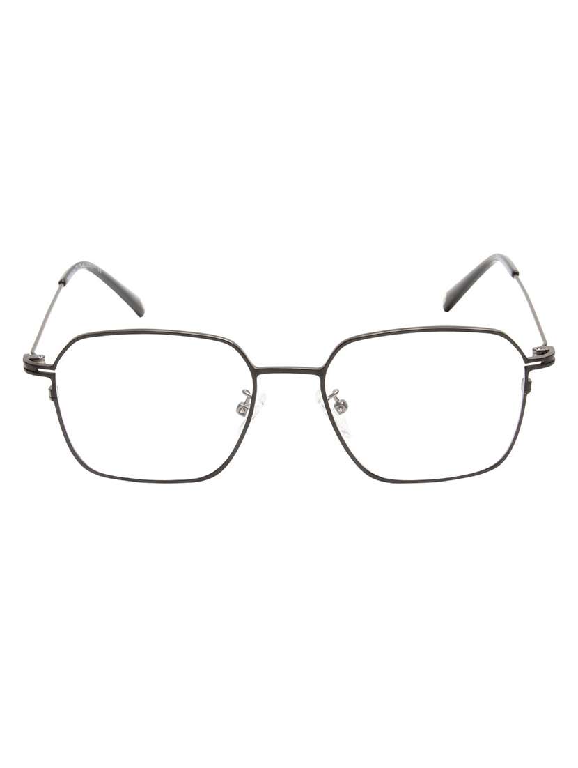 ted smith unisex full rim square black frames - 22615465 -  Standard Image - 1