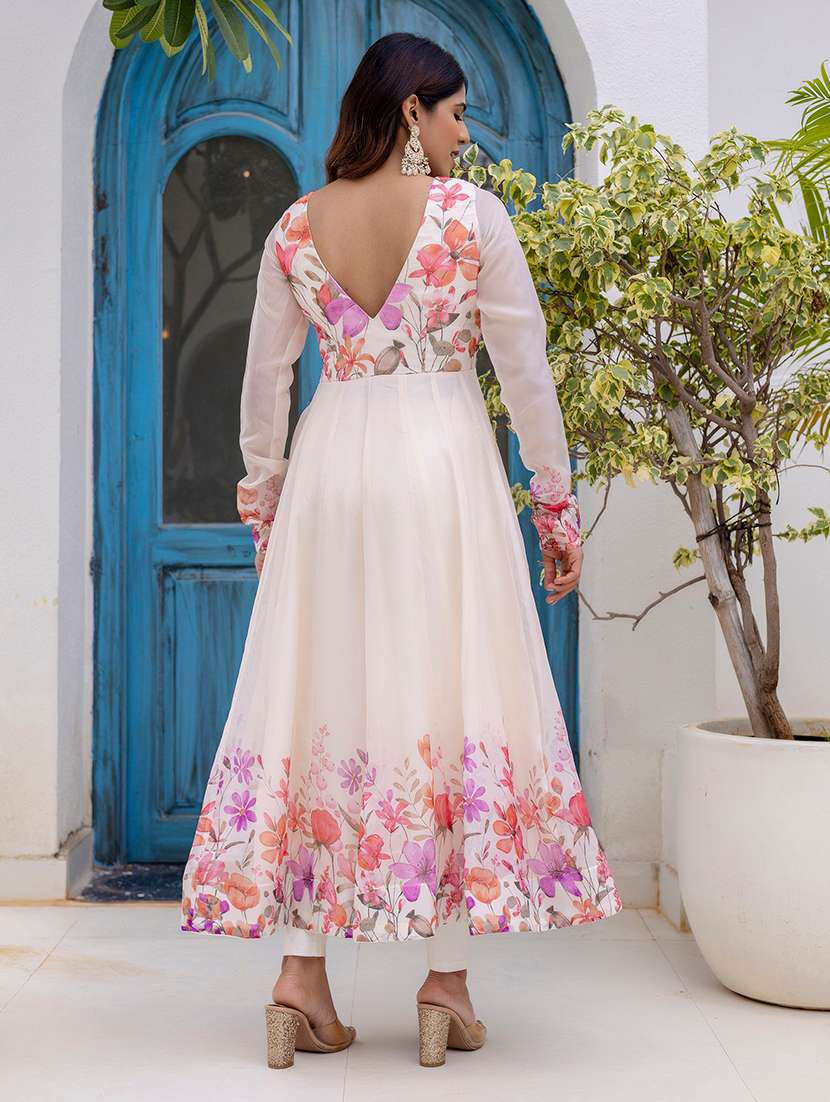 Women Printed Long Sleeves Kurta Legging Set With Dupatta - 22615477 -  Standard Image - 4