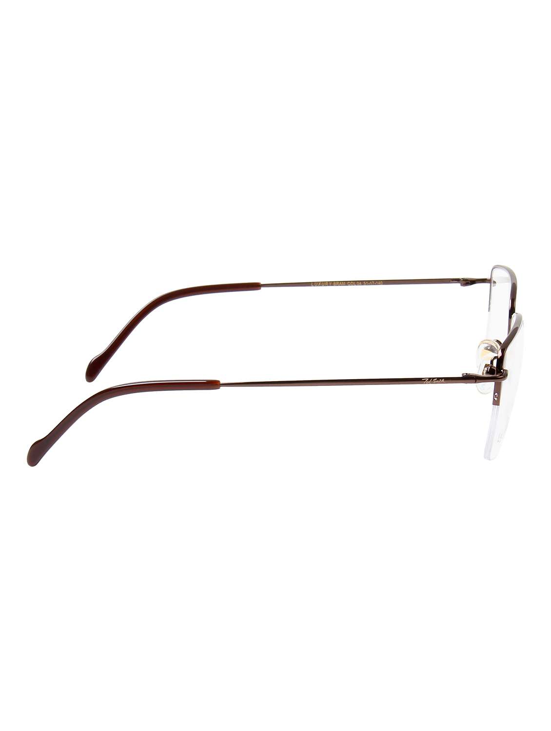 ted smith unisex brown half rim rectangle frame - 22615490 -  Standard Image - 4