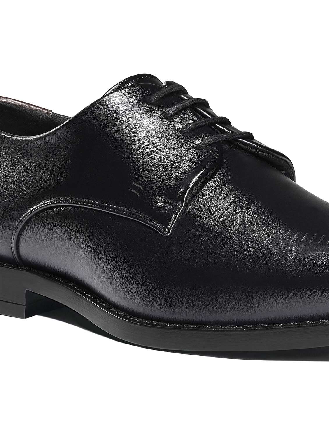 Men Textured Lace Up Oxford Shoes - 22615668 -  Standard Image - 4
