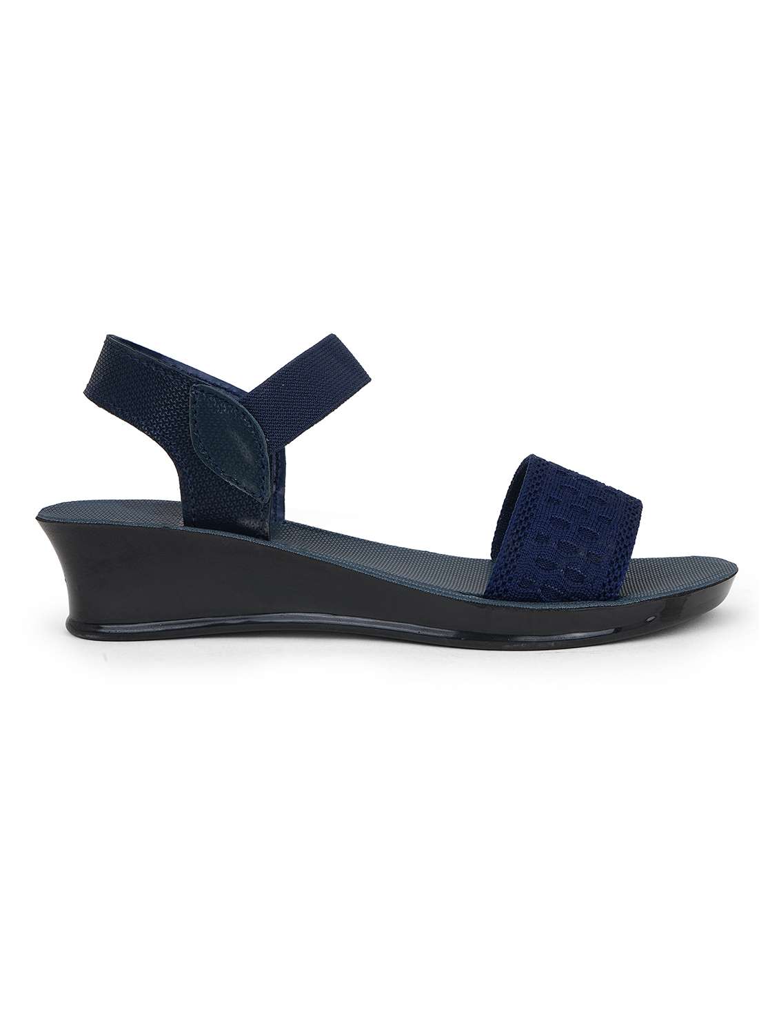 women textured ankle strap wedges - 22616218 -  Standard Image - 1