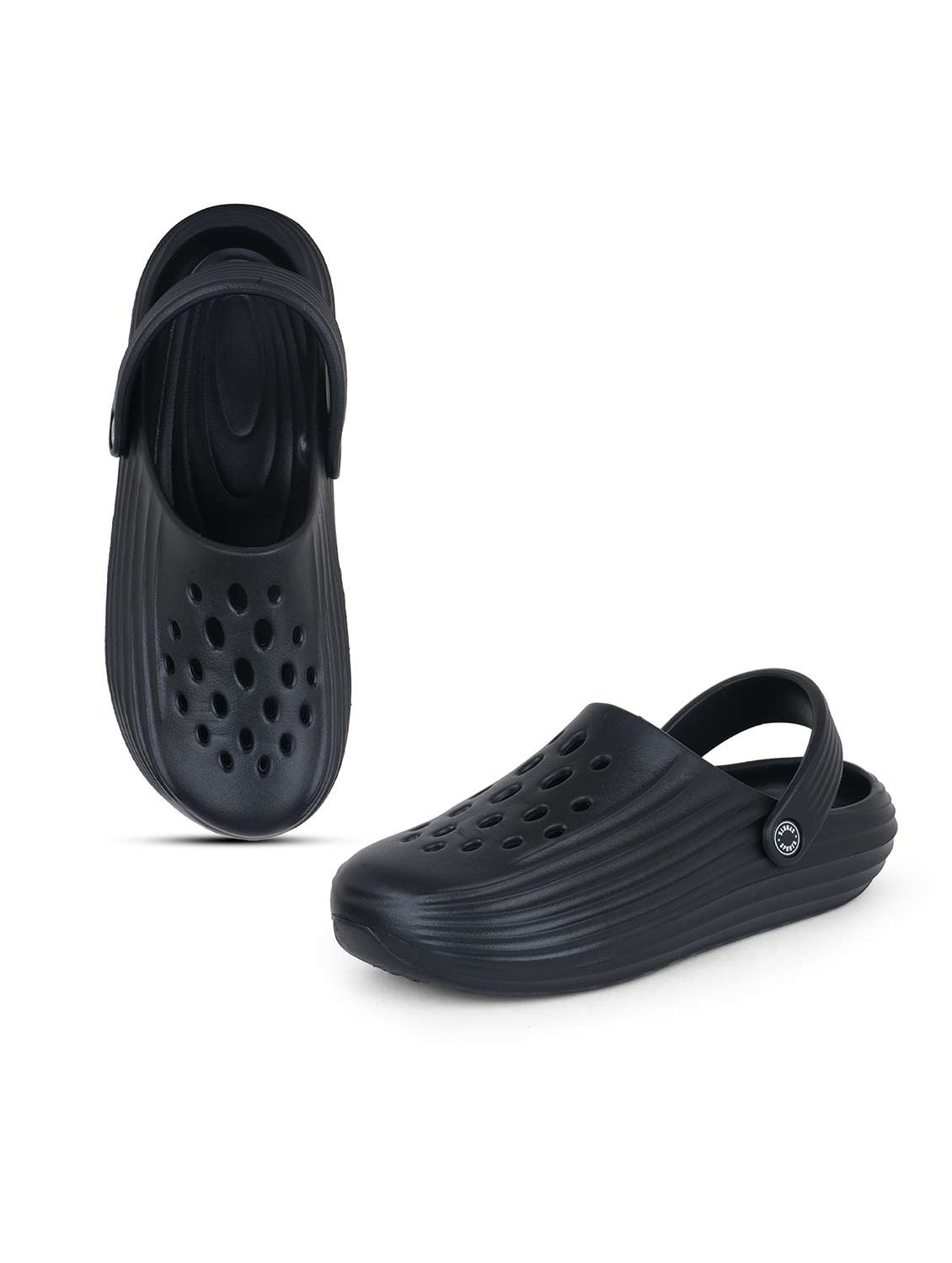 men solid slip on clogs - 22616225 -  Standard Image - 1