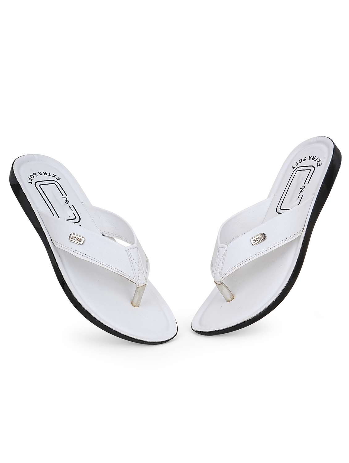 men solid toe separator slipper - 22616244 -  Standard Image - 1