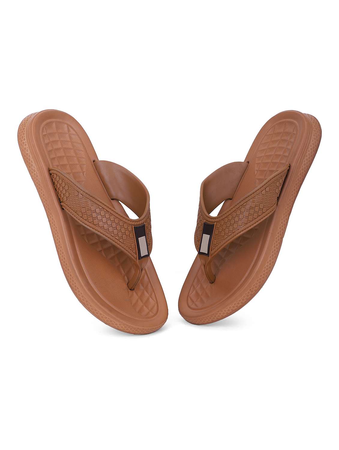 men textured toe separator flip flop - 22616254 -  Standard Image - 1